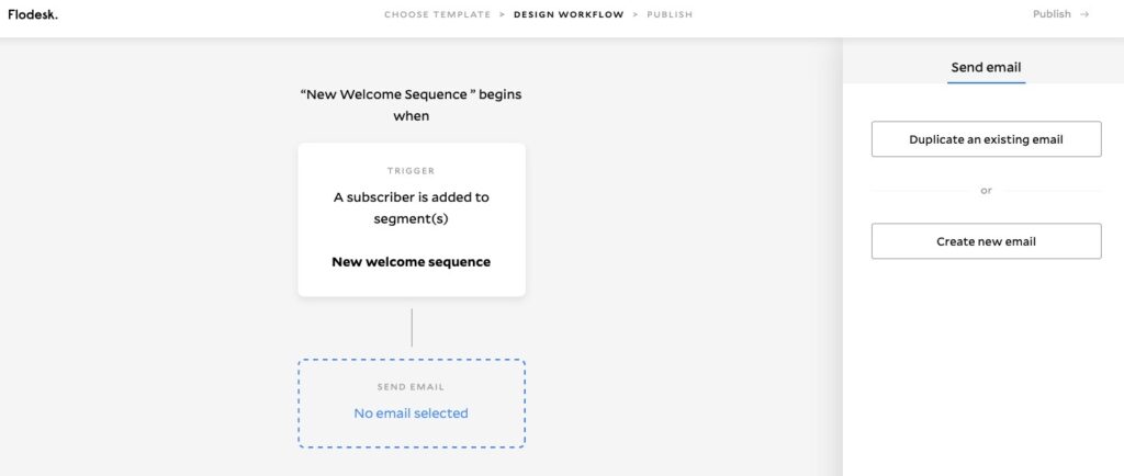 How to create an awesome automated welcome sequence in Flodesk